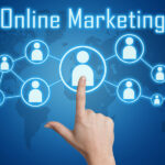 Pressing Online Marketing Icon